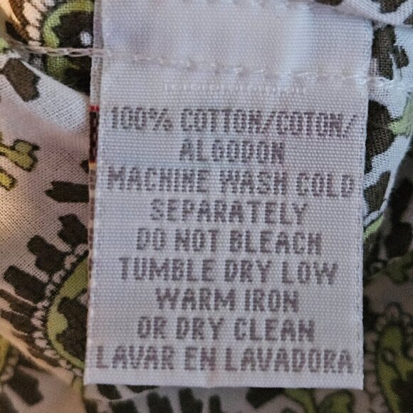 Men’s Paisley Print Dress Shirt size large - Picture 6 of 7